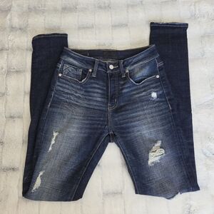 Buckle Black Skinny Jeans
